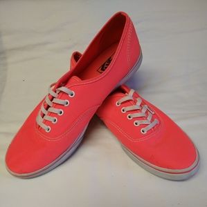 Vans Off the Wall Neon Orange Coral